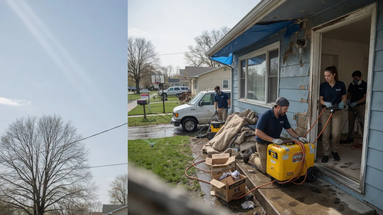 Basement Flood Cleanup in Amsterdam, MO near me